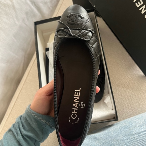 Quilted ballet flats - Picture 2 of 7